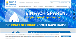 Desktop Screenshot of bigge-energie.de